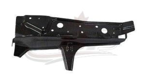 Radiator Support Passenger Side Subaru Outback 2008-2009 Side Panel Steel Capa , SU1225143C
