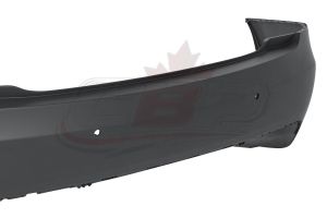 2016-2021 Tesla Tesla S Bumper Rear Primed Black With Sensor , TA1057319U