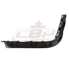 2017-2025 Tesla Tesla 3 Bumper Bracket Rear Driver Side Matte Black , TA1083988U