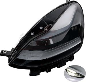 2021-2025 Tesla Tesla 3 Head Lamp Driver Side Led Without Computer , TA1514952U