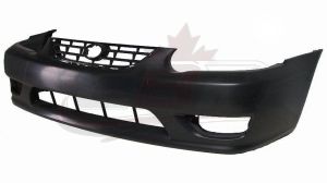 Bumper Front Toyota Corolla Sedan 2001-2002 Primed, TO1000217