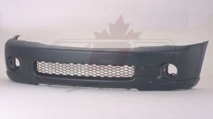 Bumper Front Toyota Sequoia 2001-2004 Without Wheel Opening Flare, TO1000224