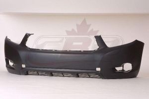 Bumper Front Toyota Highlander 2008-2010 Primed, TO1000338