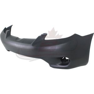 Bumper Front Toyota Matrix 2005-2008 Base/Xr/Xrs Matte-Black Without Spoiler Hole TO1000346 , TO1000346