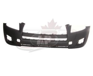 Bumper Front Toyota Rav4 2009-2012 Primed Without Flare Hole Base Model, TO1000349