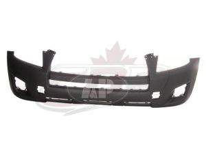 Bumper Front Toyota Rav4 2009-2012 Primed Without Flare Hole Base Model, To1000349U