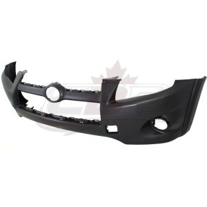 Bumper Front Toyota Rav4 2009-2012 Primed Ltd, TO1000350