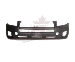 Bumper Front Toyota Rav4 2009-2012 Primed With Fender Flare Holes Sport Model Capa, TO1000351C