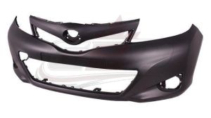 Bumper Front Toyota Yaris Hatchback 2012-2014 Primed L/Le Models Exclude Se Capa, TO1000381C