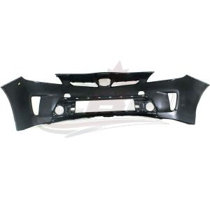 Bumper Front Toyota Prius Plug-In 2012-2015 Primed Without Washer Without Led Lamp Capa, TO1000394C