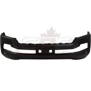 Bumper Front Toyota Land Cruiser 2016-2021 Primed With Washer/Sensor, TO1000420
