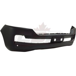Bumper Front Toyota Land Cruiser 2016-2021 Primed Without Washer With Sensor, TO1000422