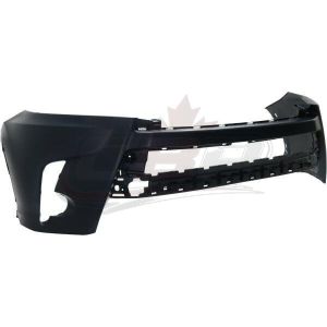 Bumper Front Toyota Highlander 2017-2019 Primed Without Sensor, TO1000427