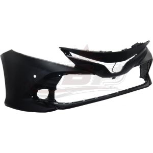 Bumper Front Toyota Camry Hybrid 2018-2020 Primed Xle With Sensor Capa, TO1000432C