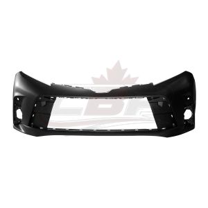 Bumper Front Toyota Yaris Hatchback 2018-2019 Primed Capa, To1000436C