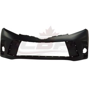 Bumper Front Toyota Sienna 2018-2020 Primed Without Sensor, TO1000442