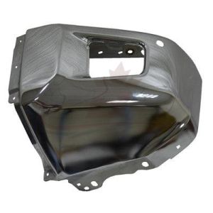 Bumper End Front Toyota Tundra 2014-2021 With Sensor Hole Chrome , TO1004185