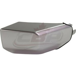Bumper End Front Passenger side Toyota Fj Cruiser 2007-2014 Painted Silver , TO1005174