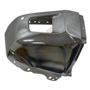 Bumper End Front Toyota Tundra 2014-2021 With Sensor Hole Chrome , TO1005185