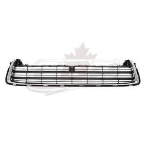 Grille Lower Toyota Highlander 2014-2016 Painted-Dk Gray With Chrome Mldg , TO1036152