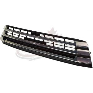 Grille Lower Toyota Highlander 2017-2019 Chrome Without Around View , TO1036174