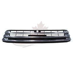 Grille Lower Toyota Highlander 2017-2019 Chrome With Around View , TO1036175