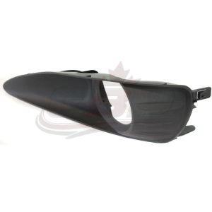 Fog Lamp Bezel Front Driver Side Toyota Matrix 2014 Matt-Black Without Spoiler Exclude 2011 Sport Pkg , TO1038142