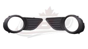 Fog Lamp Bezel Front Driver Side Toyota Sienna 2011-2017 Matte-Black Exclude Se , TO1038145