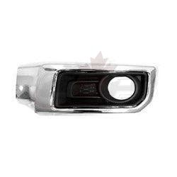 Fog Lamp Bezel Front Driver Side Toyota 4Runner 2014-2021 With Chrome Trim Ltd Model , TO1038180