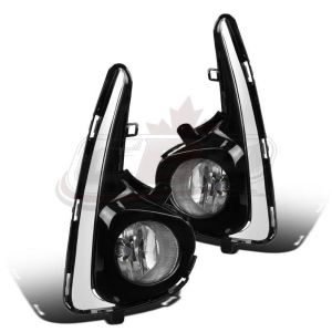 Fog Lamp Bezel Front Driver Side Toyota Yaris Hatchback 2018-2019 Primed Black Se Model , TO1038221