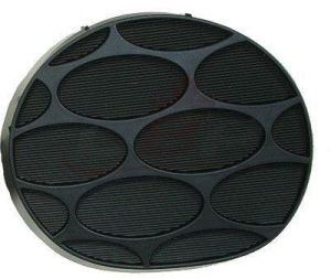Fog Lamp Inner Cover Front Passenger Side Toyota Matrix 2003-2004 Matte Black , TO1039125