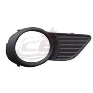 Fog Lamp Bezel Front Passenger Side Toyota Sienna 2011-2017 Matte-Black Exclude Se , TO1039145