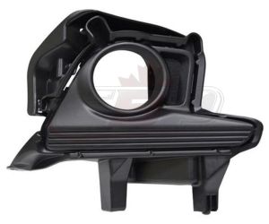 Fog Lamp Bezel Front Passenger Side Toyota Highlander Hybrid 2014-2016 Without Drl , TO1039177