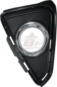 Fog Lamp Bezel Front Passenger Side Toyota Rav4 2016-2018 Texture/Chrome Xle/Ltd/Hybrid Model, To1039192U