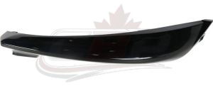 Bumper Moulding Front Passenger Side Lower Toyota Camry Hybrid 2018-2019 Ptd Black Se/Xse Model , TO1047107