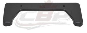License Plate Bracket Front Toyota Highlander Hybrid 2014-2016 Matte Black , TO1068125