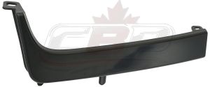 Bumper Filler Front Driver Side Toyota Sequoia 2005-2007 Black , TO1088114