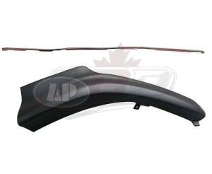 Bumper Spoiler Front Passenger Side Toyota Corolla Sedan 2003-2004 Sport Model , TO1093109