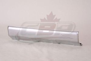 Valance Bumper Front Toyota Fj Cruiser 2007-2009 Painted Silver Gray M/T To Jan 2007 Capa , TO1095200C