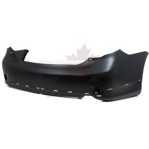 Bumper Rear Toyota Corolla Sedan 2009-2010 Primed S/Xrs Model With Spoiler Hole Usa Built, TO1100265