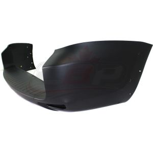 Bumper Rear Toyota Rav4 2009-2012 Primed With Flare Hole With Rear Gate Mounting Spare Tire, TO1100271