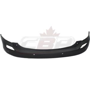 Bumper Rear Toyota Rav4 2013-2015 With Sensor Textured