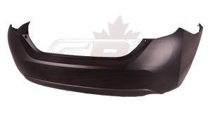 Bumper Rear Toyota Corolla Sedan 2014-2019 Matt-Dark Gray, TO1100309B