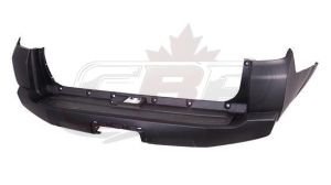 Bumper Rear Toyota 4Runner 2014-2021 Primed Without Sensor Hole Without Chrome Trim Premium, TO1100312