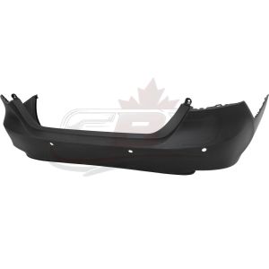 2021-2024 Toyota Camry Bumper Rear Primed Without Blind , TO1100359