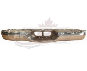 Bumper Face Bar Rear Toyota Tundra 2000-2006 Chrome Standard Bed , TO1102229