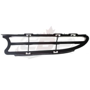 Grille Matte Black Passenger Side Toyota Corolla Sedan 1998-2000 , TO1200215