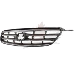 Grille Toyota Corolla Sedan 2003-2004 Chrome/Black , TO1200244