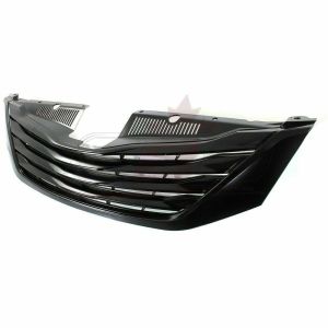 Grille Toyota Sienna 2011-2017 Painted-Black With Black Mldg 7Passenger Base Without Radar , TO1200332