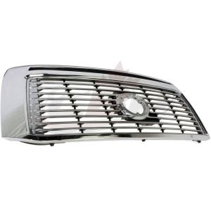 Grille Toyota Tundra 2010-2013 Ltd/Platinum Model Without Sport Pkg Chrome With Silver Billet Insert , TO1200338